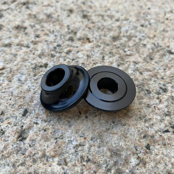 Wheelchair castor pot bearing protector pair